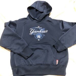 Kids MLB New York Yankees Hoodie Thermabase Majestic Size L